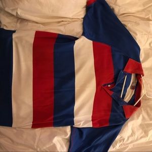 Polo Classic Red White Blue Shirt